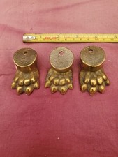 brass feet for sale  EXMOUTH