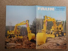 Prospekt faun fm1014 gebraucht kaufen  Hamburg