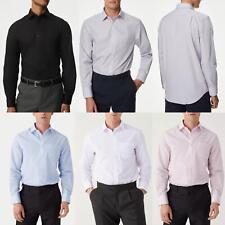 Usado, Camisa curta de trabalho masculina Ex M&S ferro fácil com bolso frontal comprar usado  Enviando para Brazil