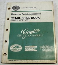 Lista de preços de acessórios de peças de motocicleta HARLEY DAVIDSON 1994 #99420-94 comprar usado  Enviando para Brazil