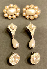 Lot pair earrings for sale  Fort Lauderdale