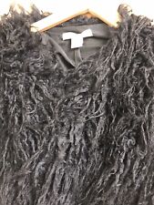 Black boho shaggy for sale  LONDON