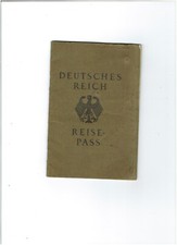 Reisepass deutsches reich gebraucht kaufen  Peine