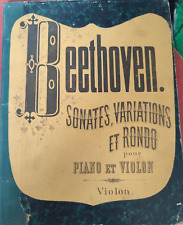 Partitions anciennes beethoven d'occasion  Provins