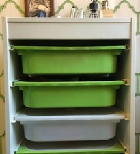 Trofast ikea bianco usato  Milano