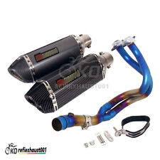Sistema de silenciador de escape de tubo de cabeçalho para Kawasaki Ninja 650 Z650 ER6N ER6F 2012-23 comprar usado  Enviando para Brazil