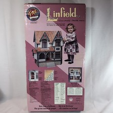 1994 Linfield Duracraft Mansões em Miniatura 190 Casa de Bonecas de Madeira Faça Você Mesmo Vintage comprar usado  Enviando para Brazil