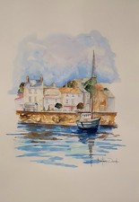 Quadro acquarello scottish usato Quadro acquarello scottish usato  Sermoneta