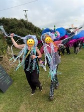 Handmade jellyfish hat for sale  CAERPHILLY