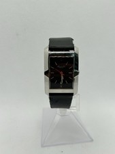 Kenneth Cole New York relógio retangular masculino mostrador preto pulseira de couro comprar usado  Enviando para Brazil