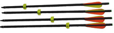Flecha de pesca de fibra de carbono 17" com controle deslizante de segurança e ponta fixa! VENDIDO por PEÇA comprar usado  Enviando para Brazil