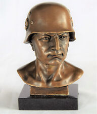 Bronzeskulptur büste soldat gebraucht kaufen  Recklinghausen