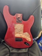 Sparkly red stratocaster for sale  RYTON