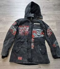 Winterjacke grau rock gebraucht kaufen  Cottbus