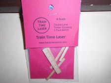 TRAIN TIME LASER #4105 CRUZAMENTO DE MADEIRA FAIXA DUPLA (PACOTE COM 2) N comprar usado  Enviando para Brazil