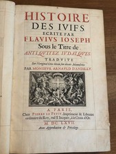 Histoire juifs 1667 d'occasion Histoire juifs 1667 d'occasion  Toulouse-