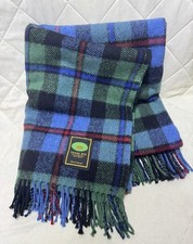 Tapete de viagem Optima cobertor azul xadrez lã flanela escocês 54x72 comprar usado  Enviando para Brazil