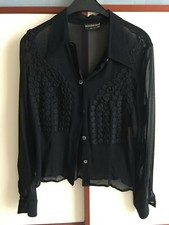 Camicia nera elegante usato  Cosenza
