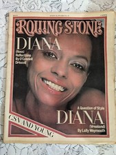 Vintage Rolling Stones Magazine Aug 11th 1977 Diana Ross Cover comprar usado Vintage Rolling Stones Magazine Aug 11th 1977 Diana Ross Cover comprar usado  Enviando para Brazil
