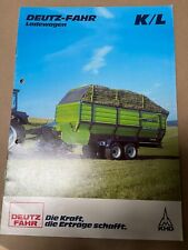 Prospekt deutz fahr gebraucht kaufen  Spraitbach