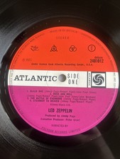 Led Zeppelin IV UK 1st Pressing 2nd Version VG Atlantic Plum Label Rare cleaned comprar usado  Enviando para Brazil