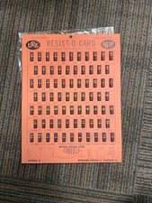 novo estoque antigo NOS vintage resistores IRC 74 1 watt International Resistance Co comprar usado  Enviando para Brazil