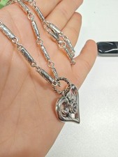 Gucci necklace heart for sale  REIGATE
