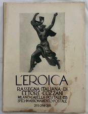 Cozzani ettore eroica. usato  Italia