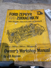 Haynes ford zephyr for sale  DONCASTER