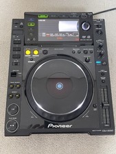Pioneer DJ CDJ-2000 Multi Player Gramofon cyfrowy Czarny USB CD MP3 Działający Używany na sprzedaż  Wysyłka do Poland