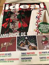Magazine idéal broderie d'occasion  Nesles-la-Vallée