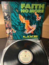 Faith No More Live At The Brixton Academy Brazil 1991 LP OG black sabbath Cover comprar usado  Enviando para Brazil