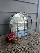 Usado, Armário Curio de Parede de Latão de Vidro Vintage Meio Século! comprar usado Usado, Armário Curio de Parede de Latão de Vidro Vintage Meio Século! comprar usado  Enviando para Brazil