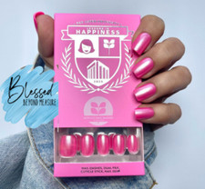 Usado, Unhas Red Aspen Press On~ ACRÍLICO Jocelyn's Lessons in Happiness~Traços de unhas~ comprar usado  Enviando para Brazil