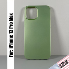 Capa projetada para iPhone 12 PRO MAX: Verde Pérola | Capa Rígida Ultra Fina comprar usado  Enviando para Brazil