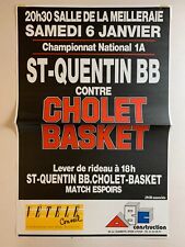 Affiche cholet basket d'occasion  France