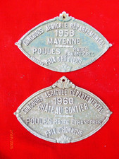 Lot plaque concours d'occasion  Le Breil-sur-Mérize
