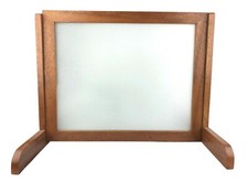 Translucent glass wooden for sale  Pawnee