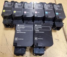 4 Conjuntos de Toners Virgin Genuínos Vazios Lexmark CS720 CS725 FRETE GRÁTIS , usado comprar usado 4 Conjuntos de Toners Virgin Genuínos Vazios Lexmark CS720 CS725 FRETE GRÁTIS , usado comprar usado  Enviando para Brazil