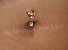 Navel dangle bar for sale  MANCHESTER