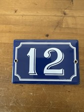 Plaque emaillee email d'occasion  Moyenmoutier