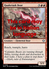 Mtg quaketusk boar usato  Bari