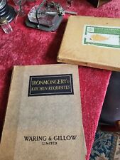 Waring gillow catalogues for sale  ST. HELENS