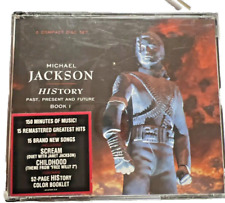 CD Michael Jackson, História, Passado Presente e Futuro (1995), 2 discos, pacote duplo comprar usado  Enviando para Brazil