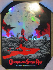POSTER turnê concerto Queens of the Stone Age Sydney 2-22-24 2024 Taylor FOIL comprar usado  Enviando para Brazil