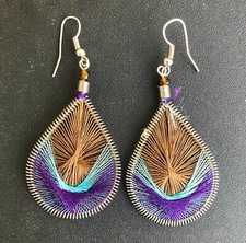 Teardrop thread earrings for sale  Orlando