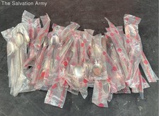 Lote misto de talheres International Deep Silver flor em relevo comprar usado  Enviando para Brazil