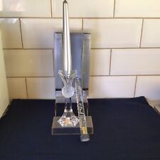 Nachtmann crystal candleholder for sale  THORNTON-CLEVELEYS