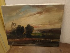 Quadro paesaggio olio usato  Borgo San Giacomo