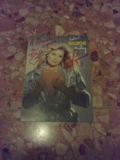 Cartolina autografata original usato  Piacenza